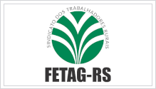 Logotipo do convênio Fetag RS.